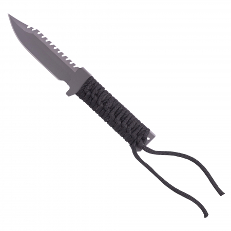 Cutite Bushcraft - Cutit KDX09, Camping & Drumetie, Otel Inoxidabil 420, Maner G10, Teaca Kydex, 22 cm