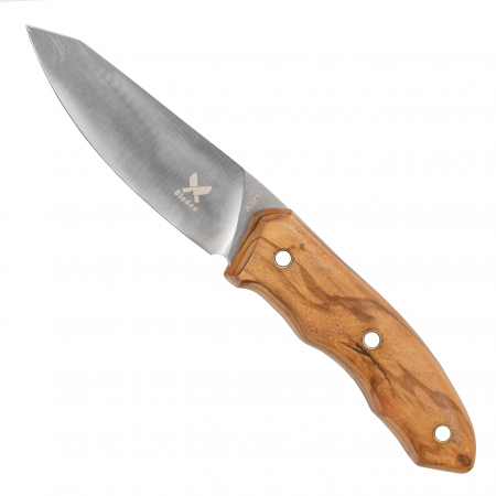 Cutite Bushcraft - Cutit Tortoise I, Vanatoare & Bushcraft, Otel Inoxidabil 440B, Maner lemn, 22.5 cm