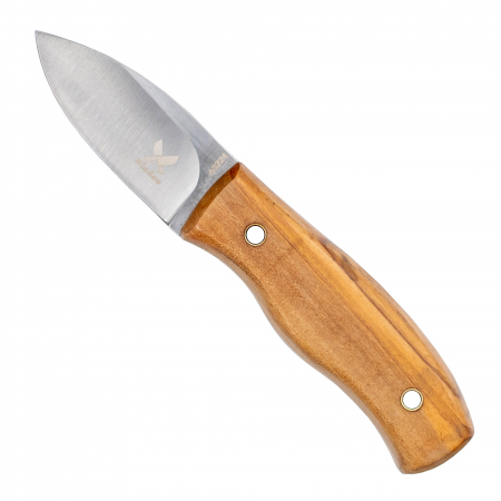 Cutite Bushcraft - Cutit Tortoise II, Vanatoare & Bushcraft, Otel Inoxidabil 440B, Maner lemn, 18 cm