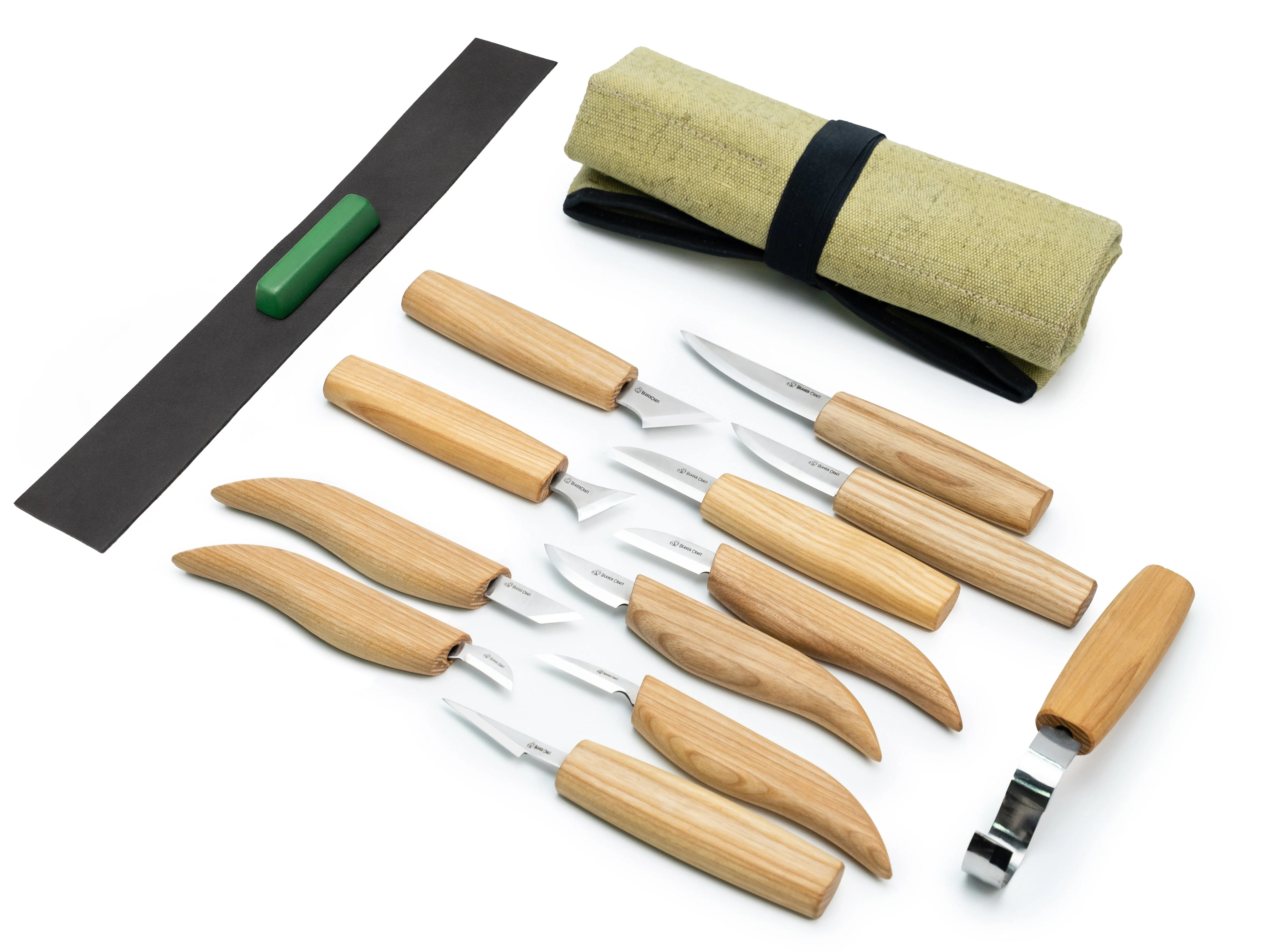 Cioplire si Sculptura - S10 – Set 12 Cutite pt Cioplit Lemn