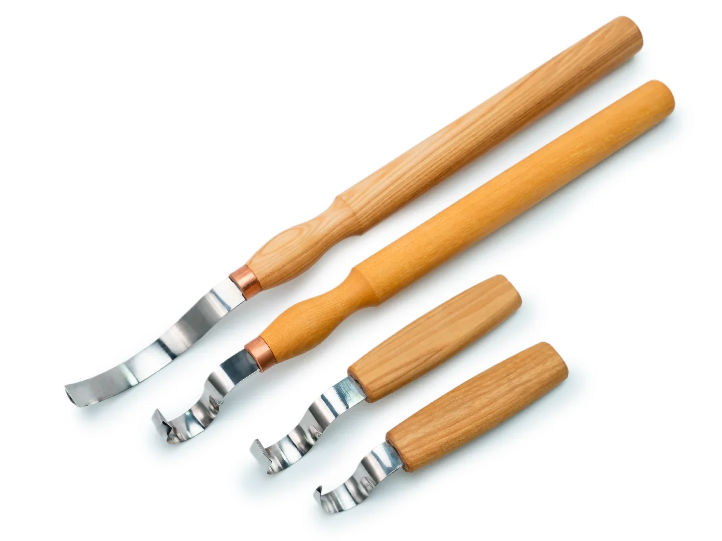 Cioplire si Sculptura - S11 - Set de 4 Cutite Tip Carlig