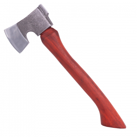 Toporisca SRV01, Gradina & Camping, Forjat Manual, Otel Carbon, Maner Fag, 42 cm [0]