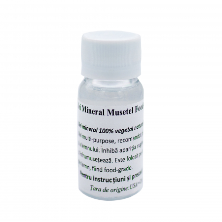 Ulei Mineral Musetel, Food-Grade, 50 ml