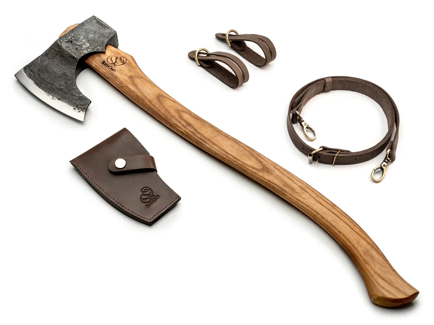 AX4 u2013 Axe Universal Forest Feeling, кожена кания, 64 см