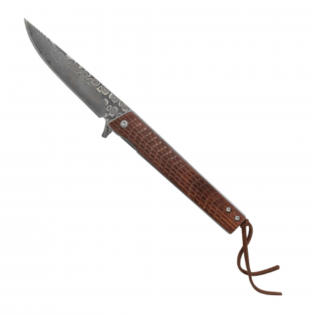 джобно НОЖОВЕ - Dagger03 Джобен нож, къмпинг и туризъм, сърцевина от дамаска стомана VG10, епоксидна дръжка, 20 см
