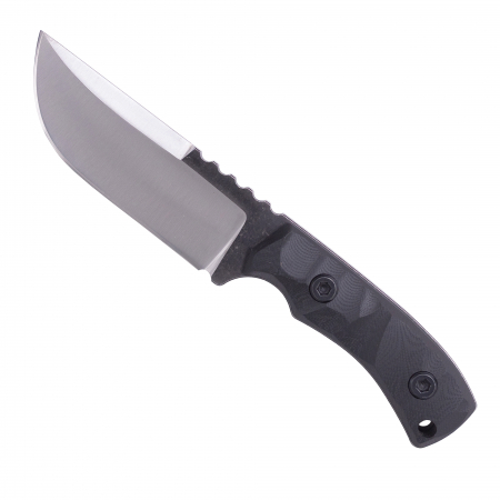 Bushcraft kések - KDX07 kés, kempingezés és túrázás, rozsdamentes acél 420, G10 nyél, Kydex hüvely, 20 cm