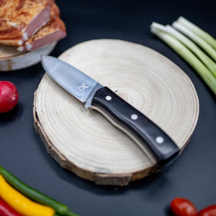 Nůž Bear, nerezová ocel 440B, rukojeť z ebenového dřeva, 22 cm [3]