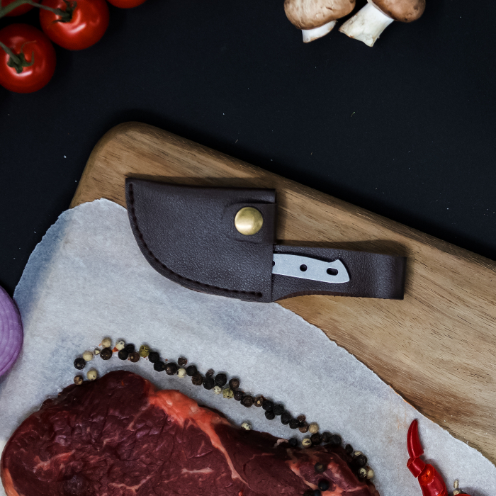 Klíčenka typu nůž, klasický povrch, pouzdro v ceně [4]