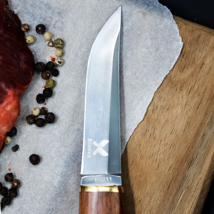 Nůž Hunter, Hunting & Bushcraft, nerezová ocel 7Cr13, rukojeť z růžového dřeva, 19,5 cm [4]