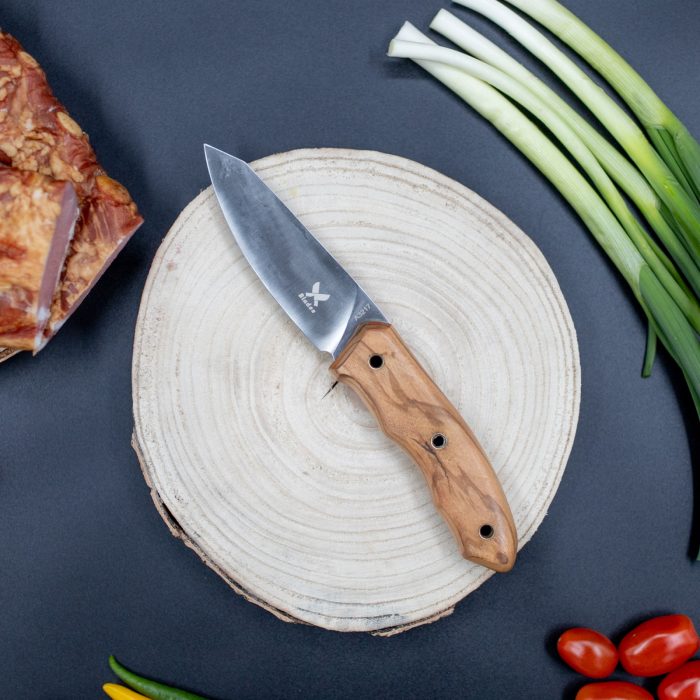 Nůž Tortoise I, Nerezová ocel 440B, Dřevěná rukojeť, 22,5 cm [5]