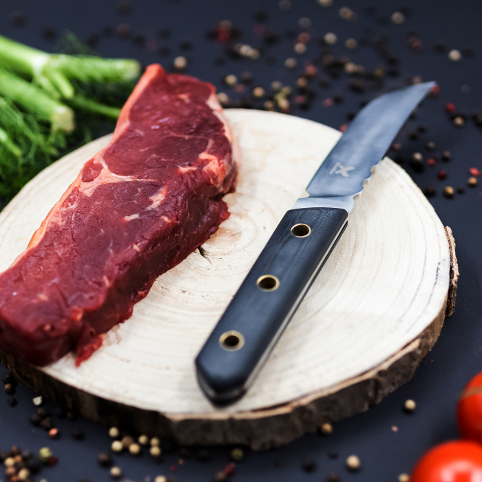 Nůž Maple, Kemping & Turistika, Nerezová Ocel 7Cr13Mov, Rukojeť z Micarty, 22,5 cm [5]