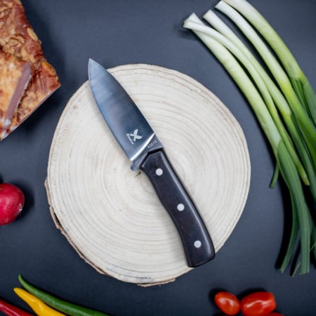 Nůž Bear, nerezová ocel 440B, rukojeť z ebenového dřeva, 22 cm [1]