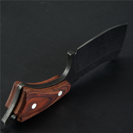 Goat nůž, povrchová úprava Black Stone Wash, ocel 4Cr13, rukojeť ze sekvoje, 15 cm, Blades® [4]