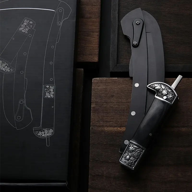 Sekera Edge, Zahrada & Kemping, Ocel 3Cr13, Rukojeť z Ebenového Dřeva, 37 cm [4]