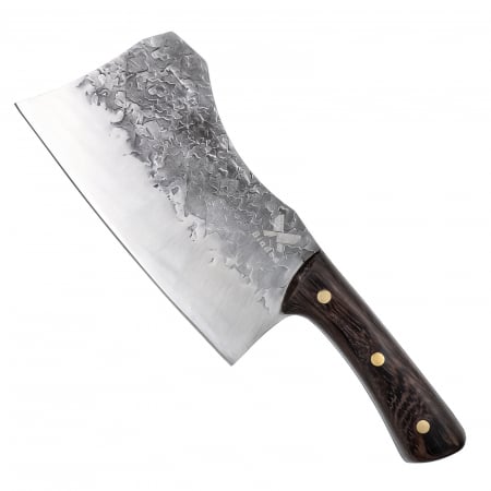 Sekáček - Zimbru Sekáček, Hammered Finish, Ocel 5Cr15, Dřevěná rukojeť Wenge, 29 cm, Blades®