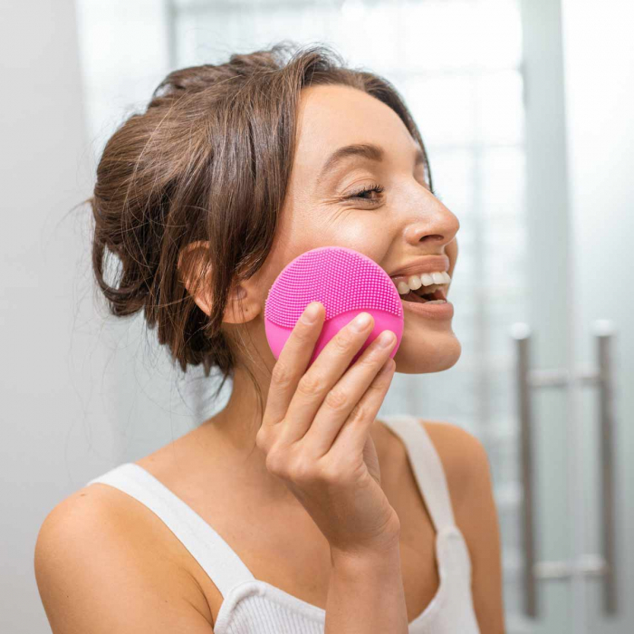 Aparat de curatare si masaj facial din silicon , SYS COMPANY [3]