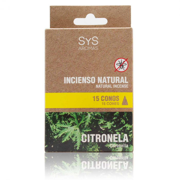 Conuri parfumate naturale 15buc Citronela [1]