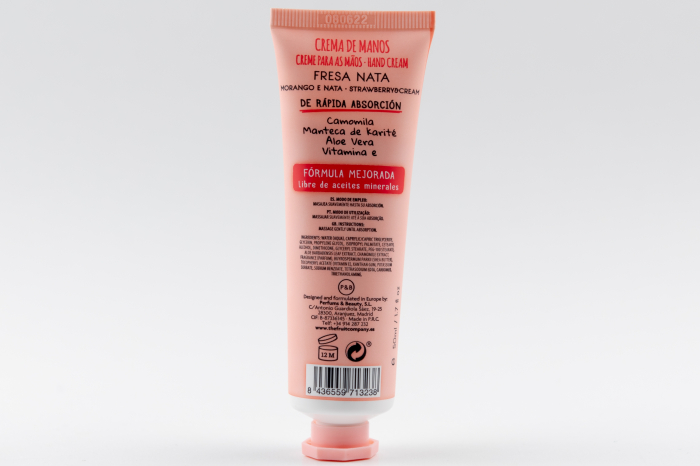 Crema de maini , Frisca si Capsuni , 50 ml , THE FRUIT COMPANY [4]