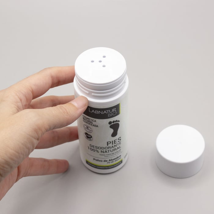 Deodorant de picioare pudra Piatra de Alaun Labnatur Bio 100gr [3]