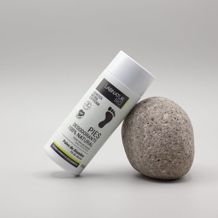 Deodorant de picioare pudra Piatra de Alaun Labnatur Bio 100gr [5]