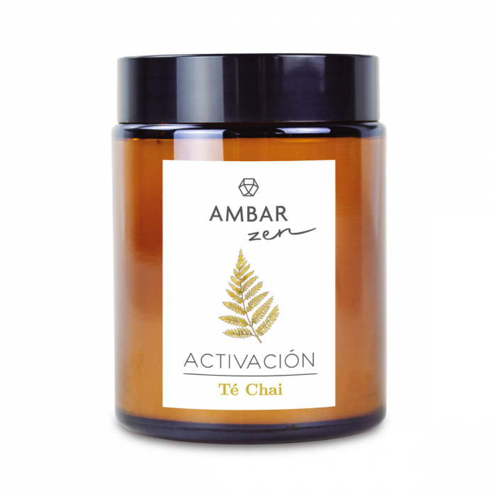 Lumanare Parfumata , Ceai Negru Condimentat , 125 g  , Ambar Zen , Natural , Durata +40 de ore [1]