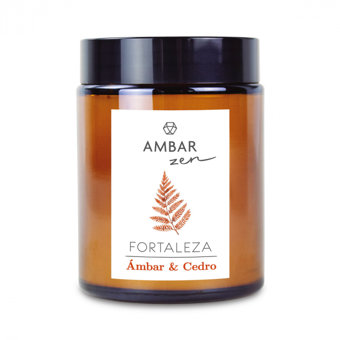 Lumanare Parfumata Chihlimbar si Cedru 125 g  Ambar Zen [1]