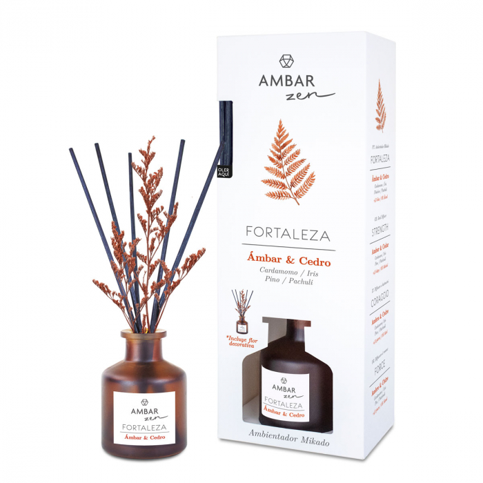 Odorizant de camera Chihlimbar si Cedru 40 ml Ambar Zen [1]