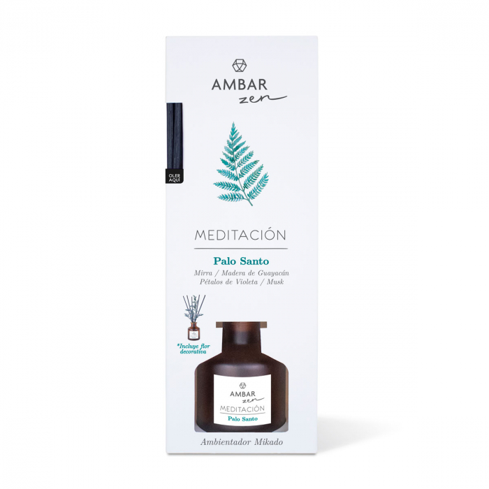 Odorizant de camera Lemn Sfant 40 ml Ambar Zen [3]
