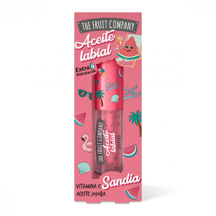 Ulei de buze Pepene Rosu 3.6ml ,The Fruit Company [1]