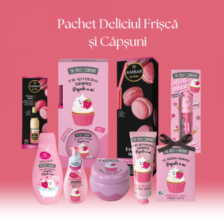 Pachet Deliciul Frișcă și Căpșuni