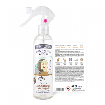 Spray odorizant de camera Cocos 250ml - The Fruit Company [1]