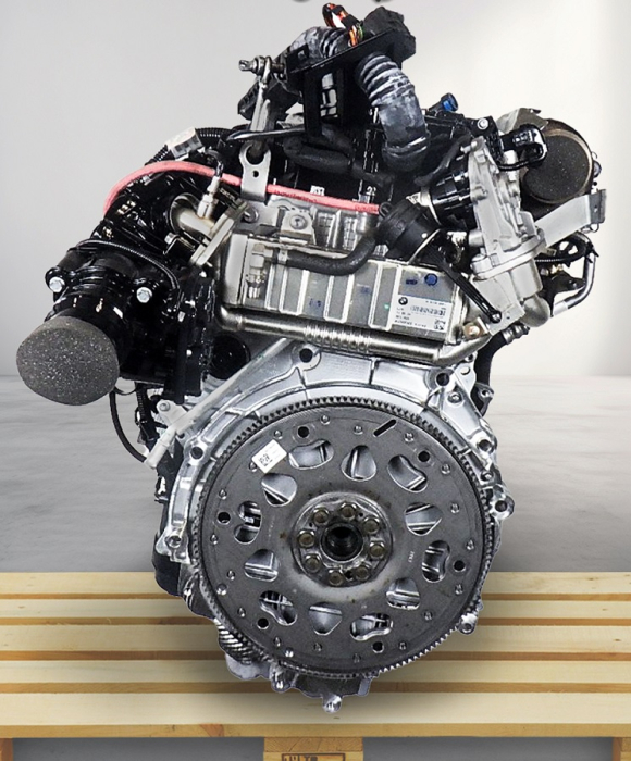 BMW 2.0 EU6 B47C20A gyári új komlett motor 12 hónap garanciával ( képen látható alkatrészekkel  !! ) [3]