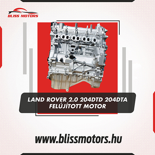 Felújított Land Rover 2.0 Ingenium 204DTD/204DTA motor Discovery Sport és Range Rover Velar modellekhez [3]