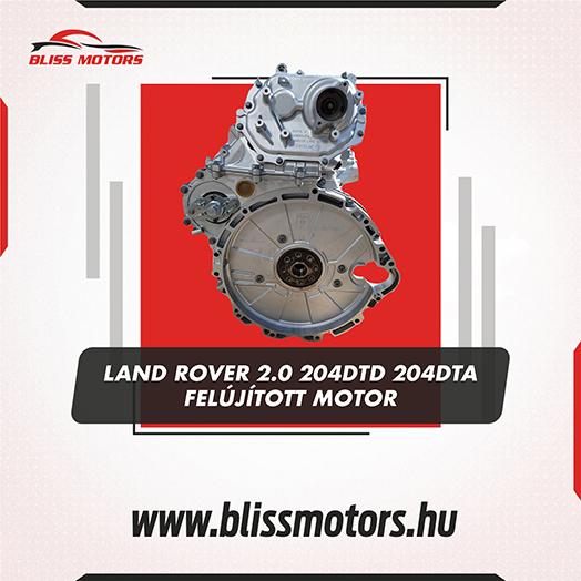 Felújított Land Rover 2.0 Ingenium 204DTD/204DTA motor Discovery Sport és Range Rover Velar modellekhez [2]