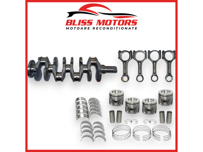 Motorjavító készlet Renault 2.3 DCI M9T motorokhoz - Főtengely + csapágy készlet [1]