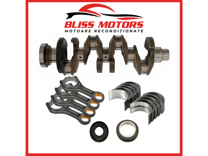 Motorjavító készlet Land Rover 204 DTA motorokhoz - Főtengely + csapágy készlet [1]