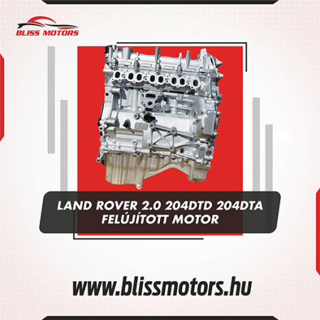 Felújított Land Rover 2.0 Ingenium 204DTD/204DTA motor Discovery Sport és Range Rover Velar modellekhez [2]