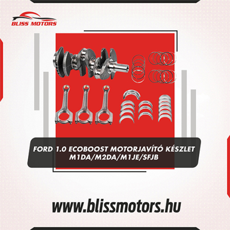 Motorkomponensek - Ford 1.0 EcoBoost M1DA/M2DA/M1JE/SFJB motorjavító készlet – főtengely + csapágykészlet (1807873)