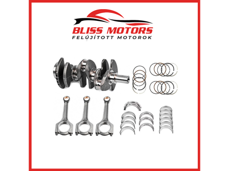 Motorkomponensek - Ford 1.0 EcoBoost M1DA/M2DA/M1JE/SFJB motorjavító készlet – főtengely + csapágykészlet (1807873)