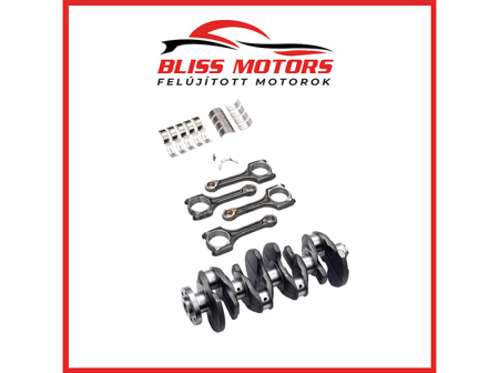 MINI 1.6 Turbo motorfelújító készlet főtengellyel, hajtókarokkal és csapágyszettel Cooper S és JCW R56 R57 R60 R61 modellekhez [1]