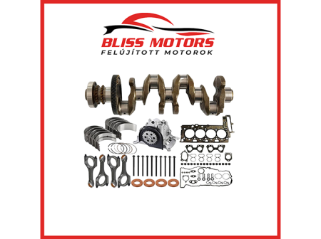 Motorkomponensek - BMW N47 főtengely + csapágy szett (OEM)