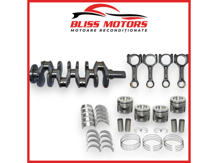 Motorkomponensek - Motorjavító készlet Renault 2.3 DCI M9T motorokhoz - Főtengely + csapágy készlet