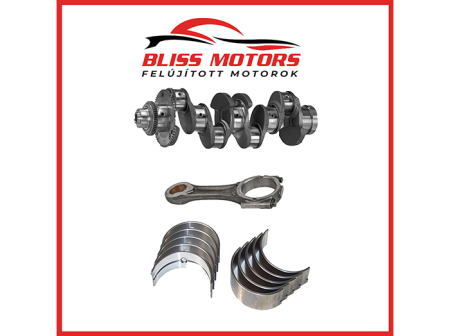 Motorkomponensek - Motorjavító készlet Iveco és Fiat 2.3/ 3.0 motorokhoz - Főtengely + csapágy készlet