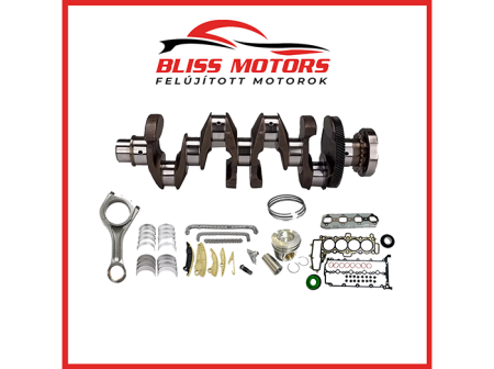 Motorkomponensek - Land Rover 204DTA főtengely csapágykészlettel (OEM kompatibilis)