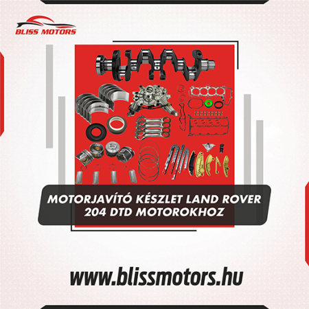 Motorkomponensek - Land Rover 204DTD főtengely csapágykészlettel (OEM kompatibilis)