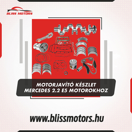 Motorkomponensek - Mercedes 2.2 Euro 5 OM651 motorjavító készlet – főtengely + csapágykészlet (6510300401)