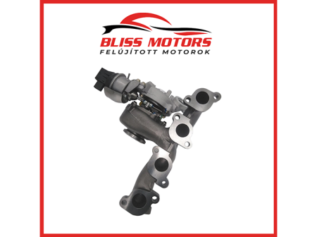 Turbófeltöltők és alkatrészek - VW 2.0 TDI Golf Passat turbó CE 59039 03G253010A 03L253016F