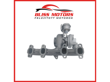 Turbófeltöltők és alkatrészek - VW 1.9 TDI turbó CER 59083 BV39 54399700029 BLS BXE BKC