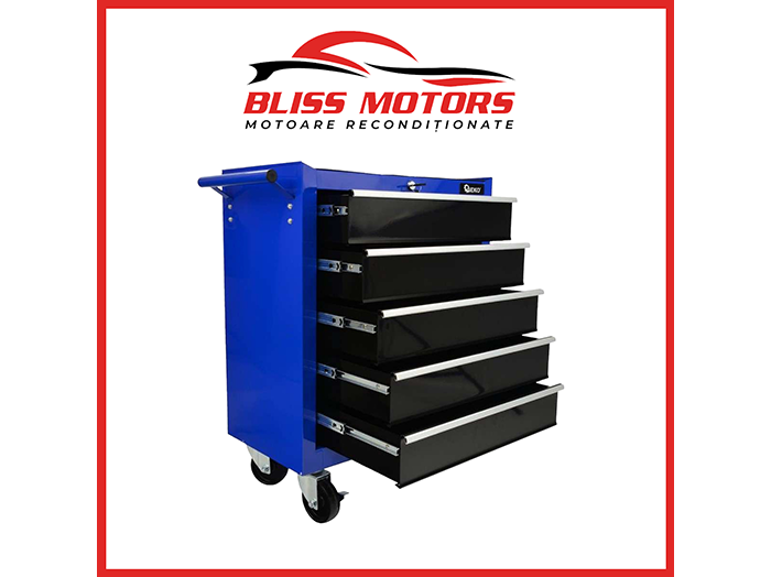 dulap scule GEKO G10807 5 sertare blue edition profesional [1]