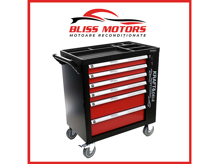 dulap scule Kraft&Dele KD10497 7 sertare 362 piese profesional [1]